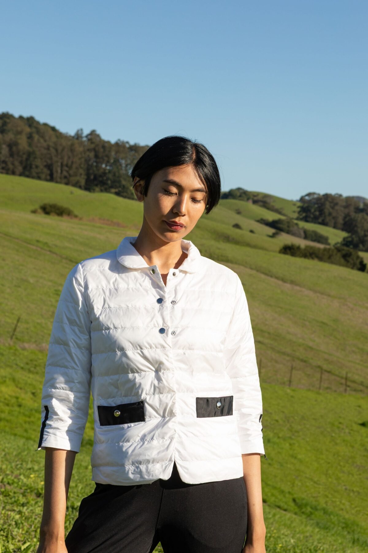 The Alta Quilted Trim Jacket